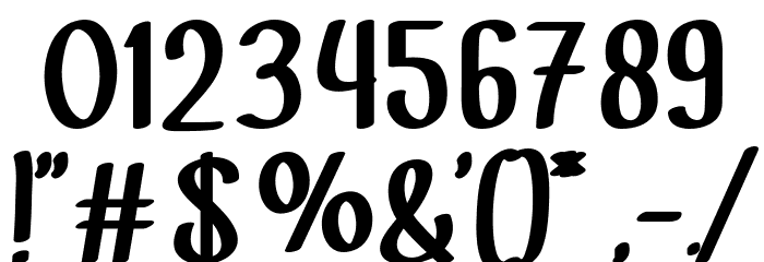 Lemongrab Font OTHER CHARS