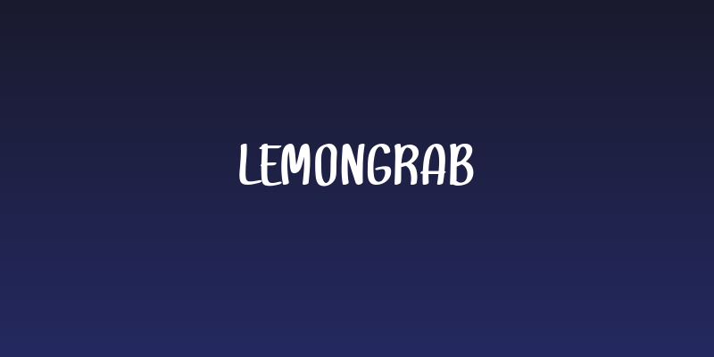 Lemongrab Social Header