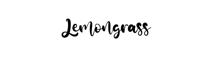 Lemongrass  免费字体下载