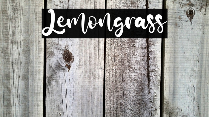 Lemongrass Example 2