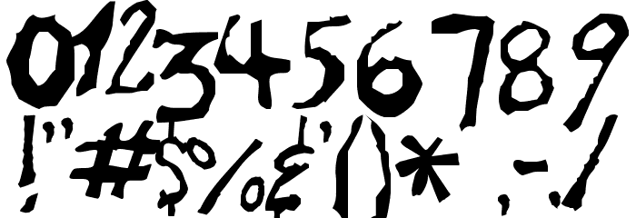 Lemonheads Font OTHER CHARS