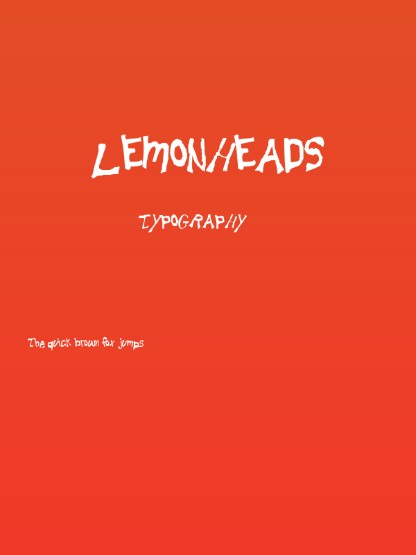 Lemonheads Poster