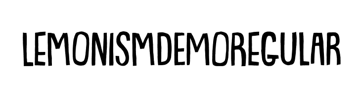 Lemonism DEMO Regular  免费字体下载