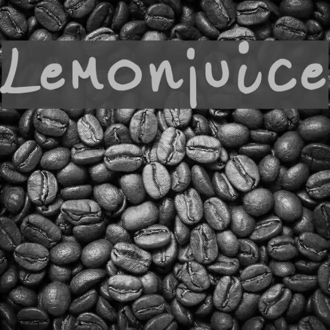 Lemonjuice Font examples