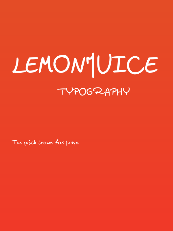 Lemonjuice Poster