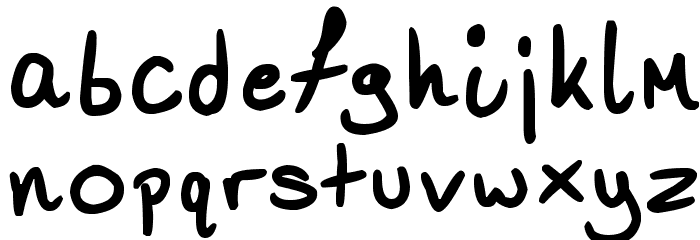 Lemonjuice Font LOWERCASE