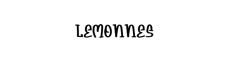 Lemonnes  font caratteri gratis