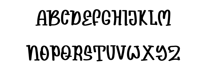 Lemonnes Font LOWERCASE