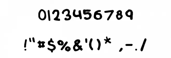 Lemons Can Fly Font OTHER CHARS