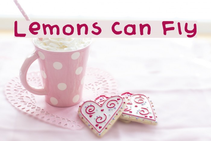 Lemons Can Fly Example 1