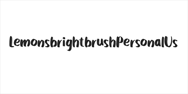 LemonsbrightbrushPersonalUs Logo