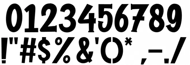 Lemonspark Font OTHER CHARS