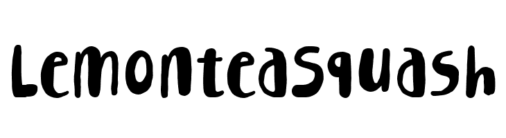 Lemontea Squash  Frei Schriftart Herunterladen