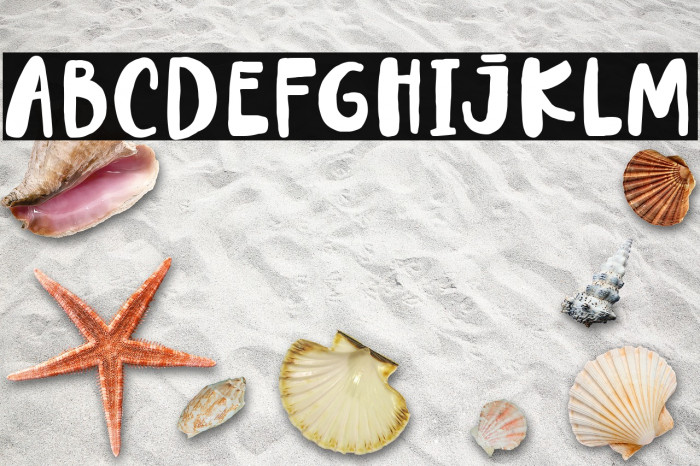 Lemontea Squash Font examples