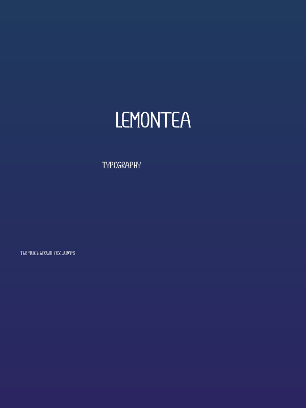 Lemontea Poster