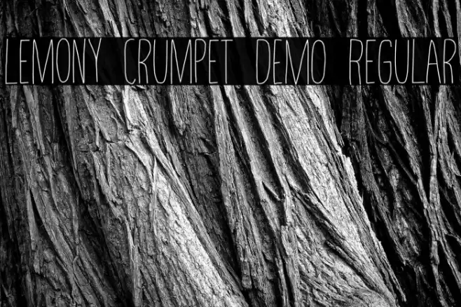 Lemony Crumpet DEMO Regular Font examples