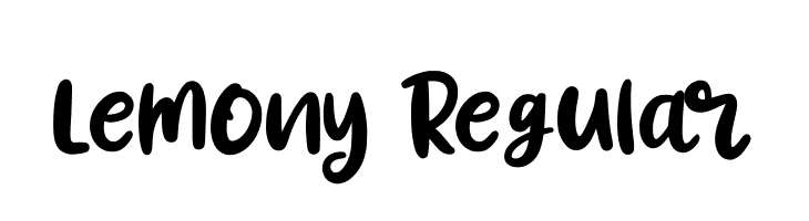 Lemony Regular  Descarca Fonturi Gratis