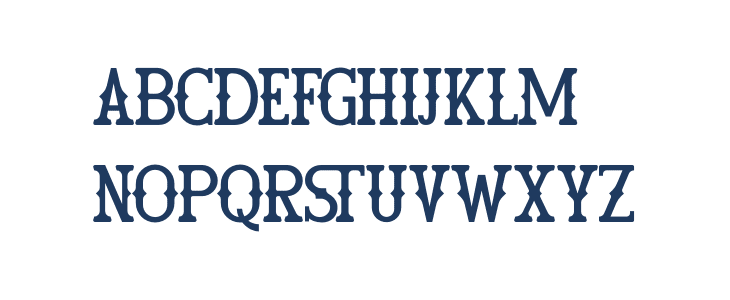 Lemunost Western Lowercase