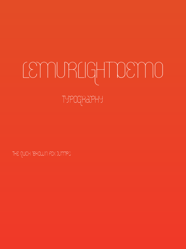 LemurLightDEMO Poster