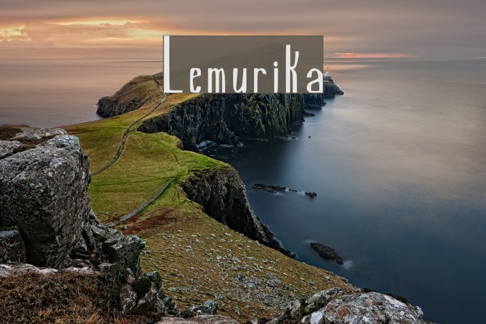 Lemurika Font examples