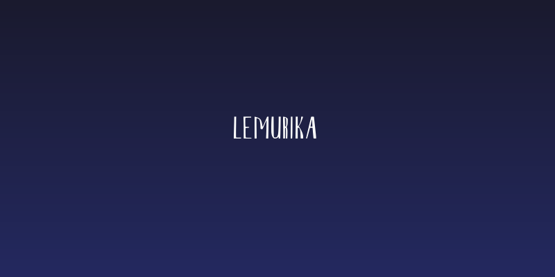 Lemurika Social Header