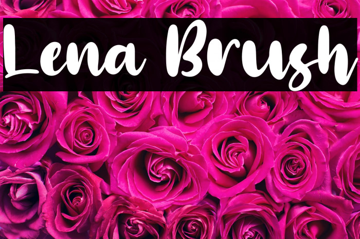 Lena Brush Example 1