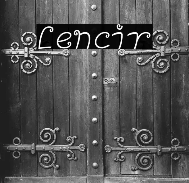 Lencir Example 1