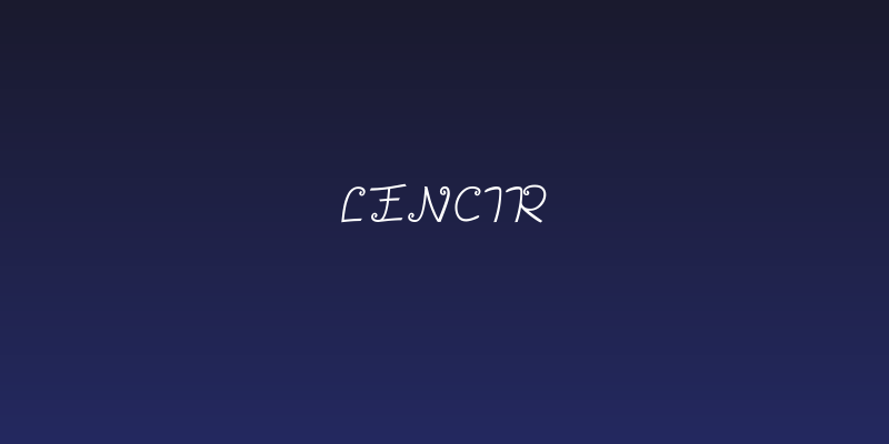 Lencir Social Header