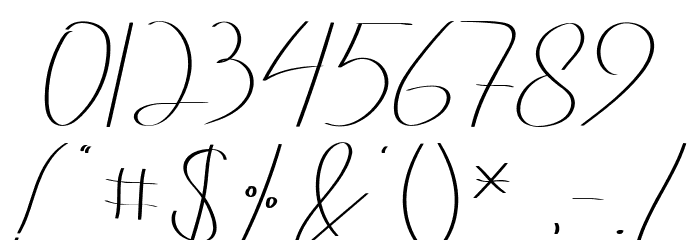 Lendriyan Font OTHER CHARS