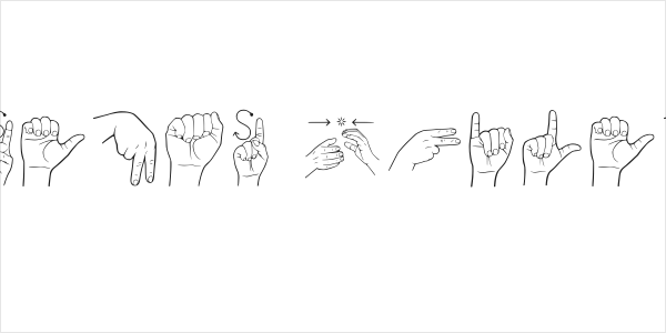 Lengua De Senas Chilena Regular Logo