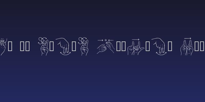 Lengua De Senas Chilena Regular Social Header