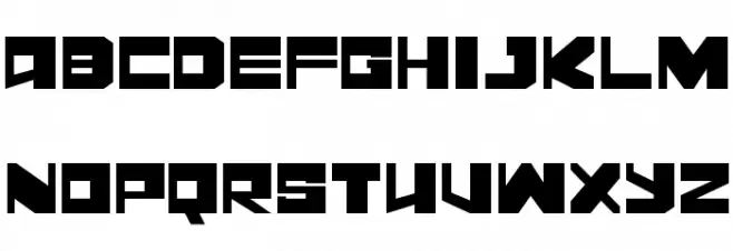 Leningrad Disco フォント 大文字
