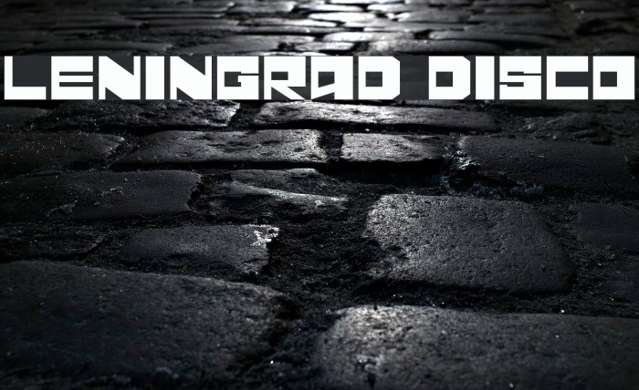 Leningrad Disco Font examples