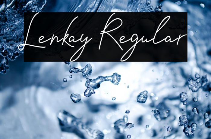 Lenkay Regular Example 1