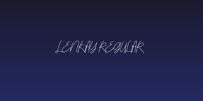 Lenkay Regular Social Header