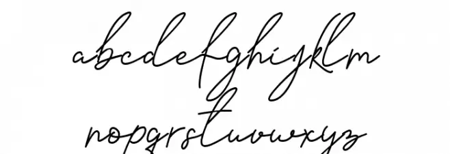 Lenkay Regular Font LOWERCASE