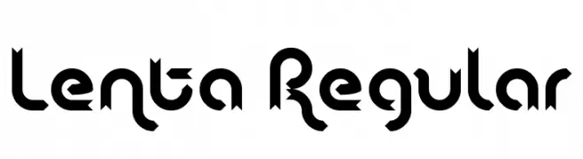 Lenta Regular  تنزيل الخطوط