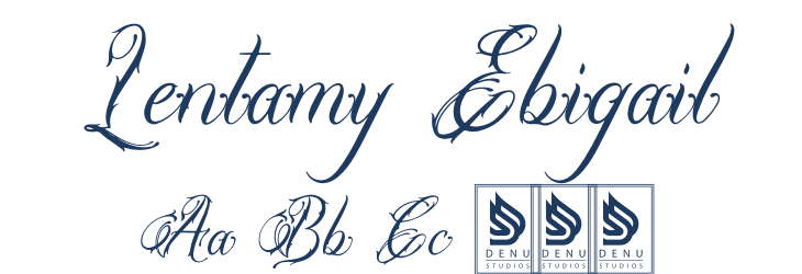 Lentamy Ebigail Font Preview
