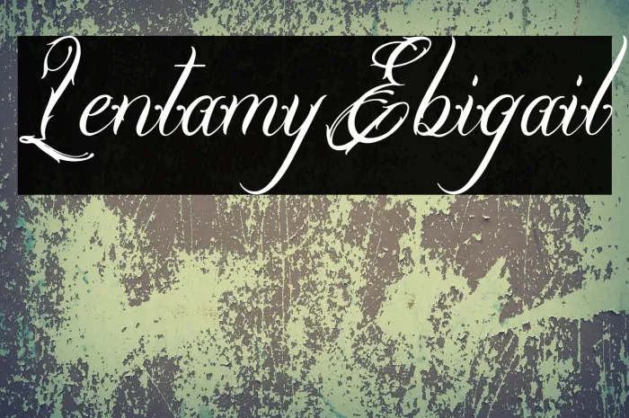 Lentamy Ebigail Example 1