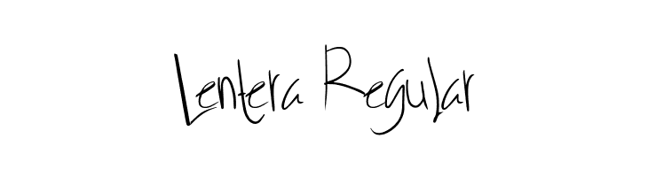 Lentera Regular  تنزيل الخطوط