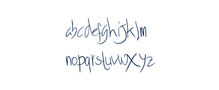 Lentera Regular Lowercase