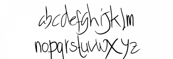 Lentera Regular Font LOWERCASE