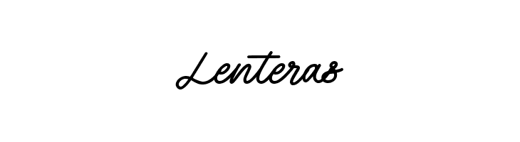 Lenteras  Free Fonts Download