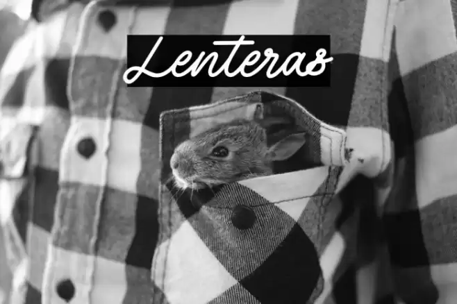 Lenteras Caratteri examples