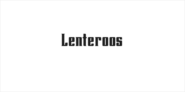 Lenteroos Logo