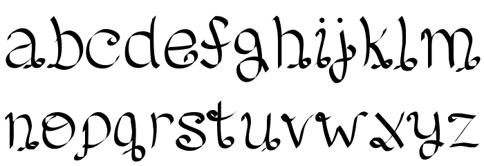 Lento Font LOWERCASE