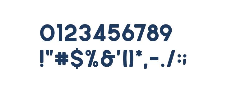 Leo SemiRounded Bold Other Characters