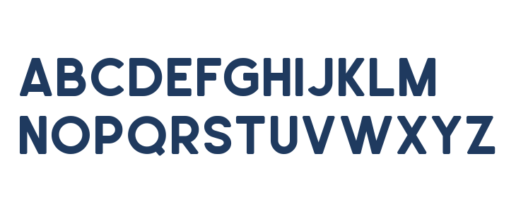 Leo SemiRounded Bold Lowercase