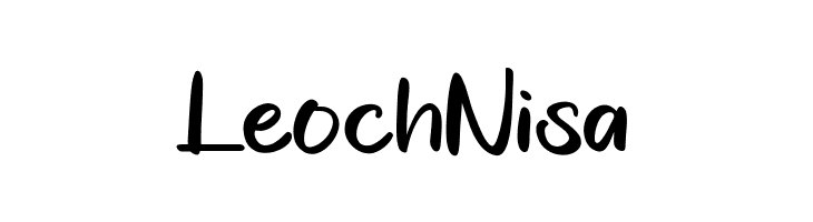 Leoch Nisa  Скачать бесплатные шрифты