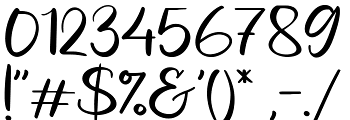 Leoch Nisa Font OTHER CHARS